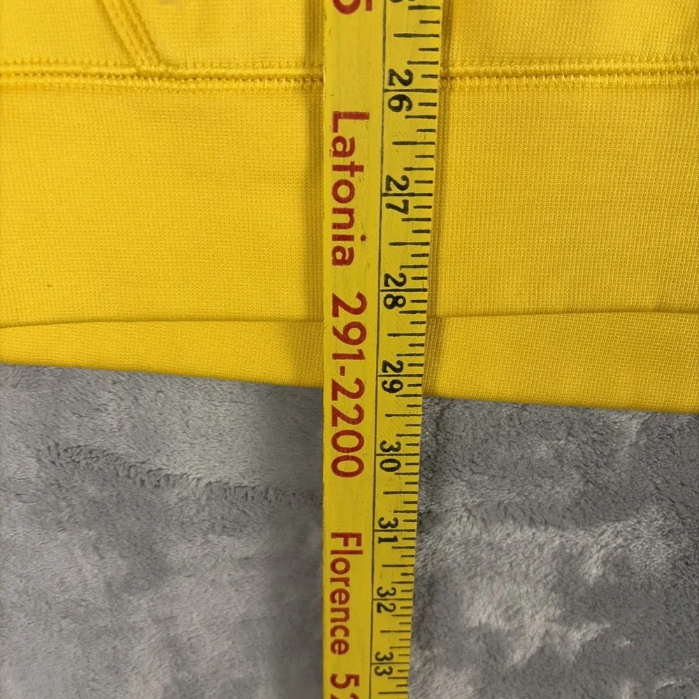 Nike Livestrong Therma-FIT Hoodie Mens XL Yellow Pullover Sweatshirt Fleece